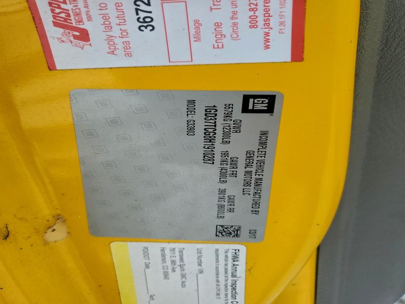 2017 GMC SAVANA CUT #3302720024