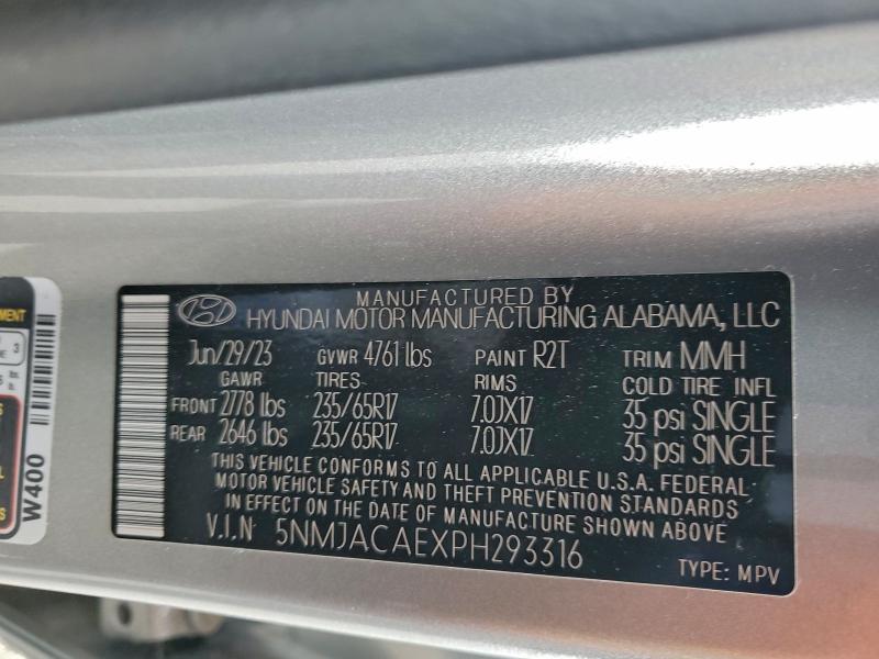 2023 HYUNDAI TUCSON SE #3310484098