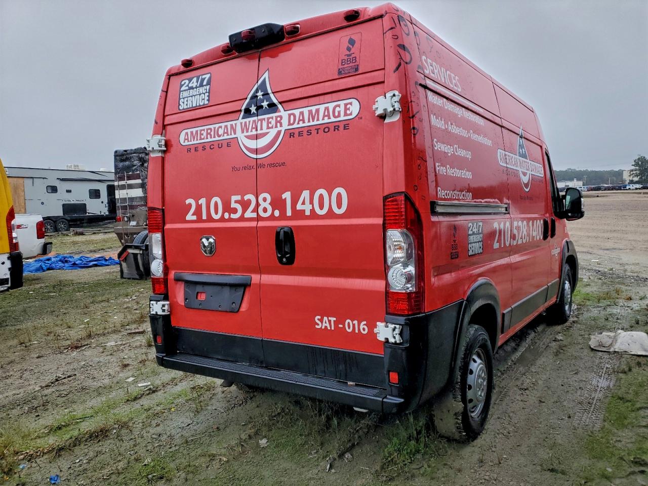 Lot #3317850912 2023 RAM PROMASTER