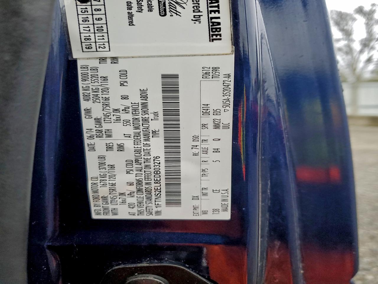 FORD ECONOLINE E250 VAN