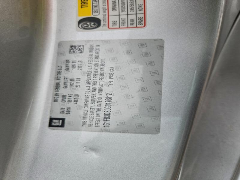 2016 CHEVROLET CAMARO LT #3310408986