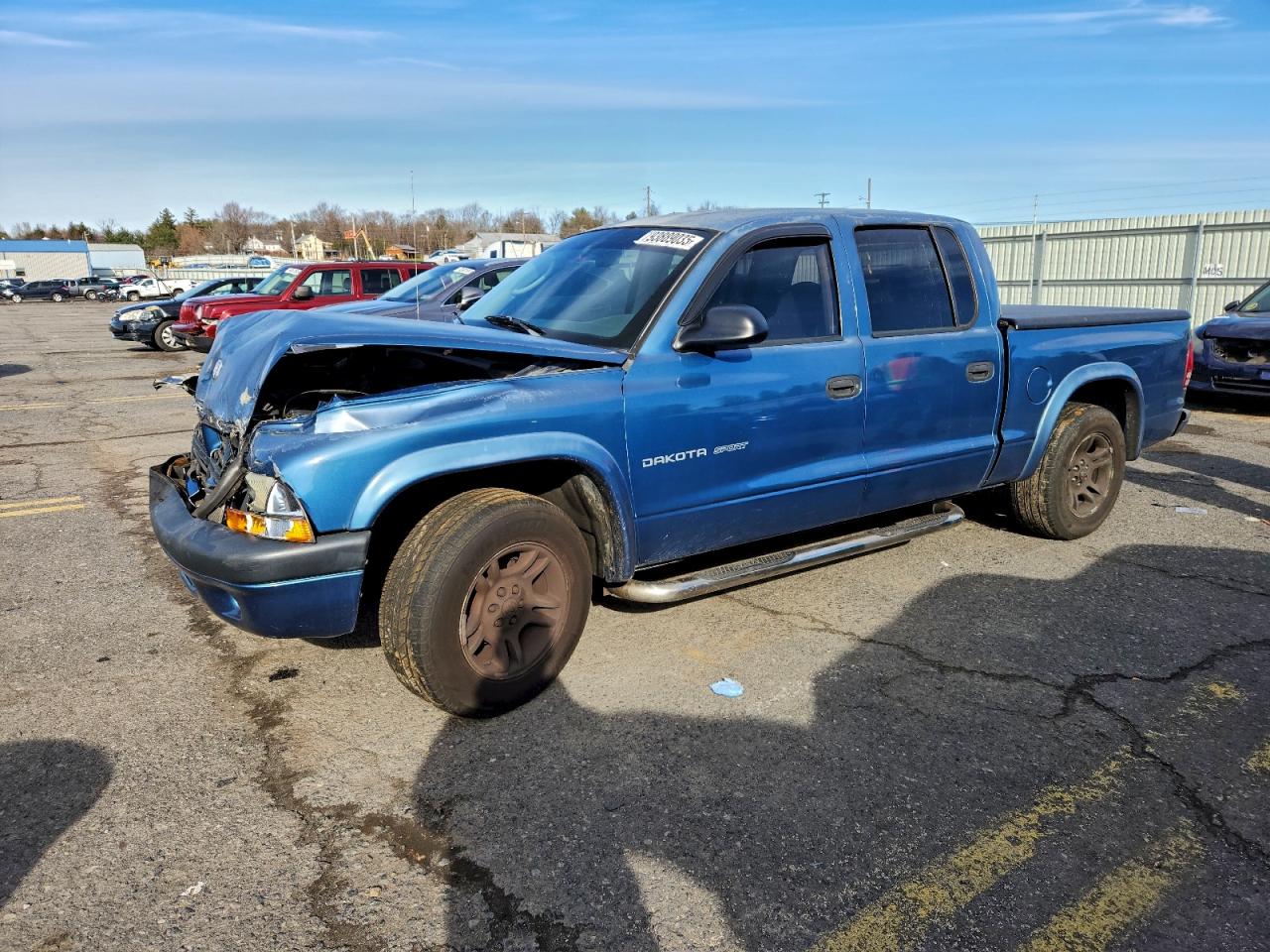 Lot #3311622218 2002 DODGE DAKOTA QUA