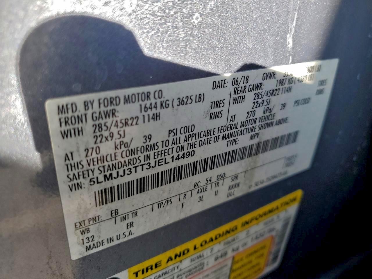 LINCOLN NAVIGATOR L BLACK LABEL