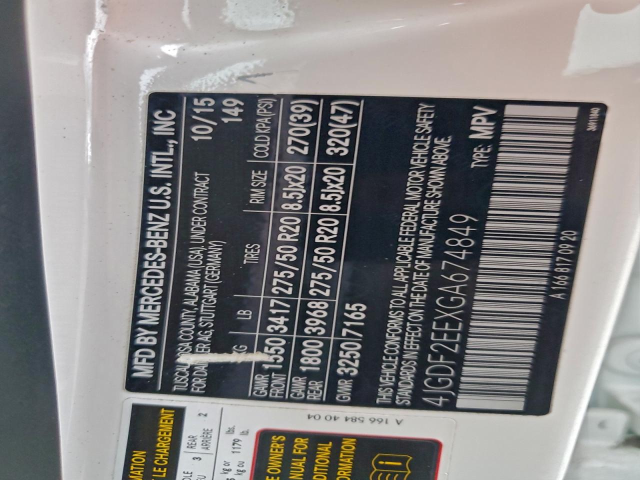 MERCEDES-BENZ GL-CLASS 350 BLUETEC