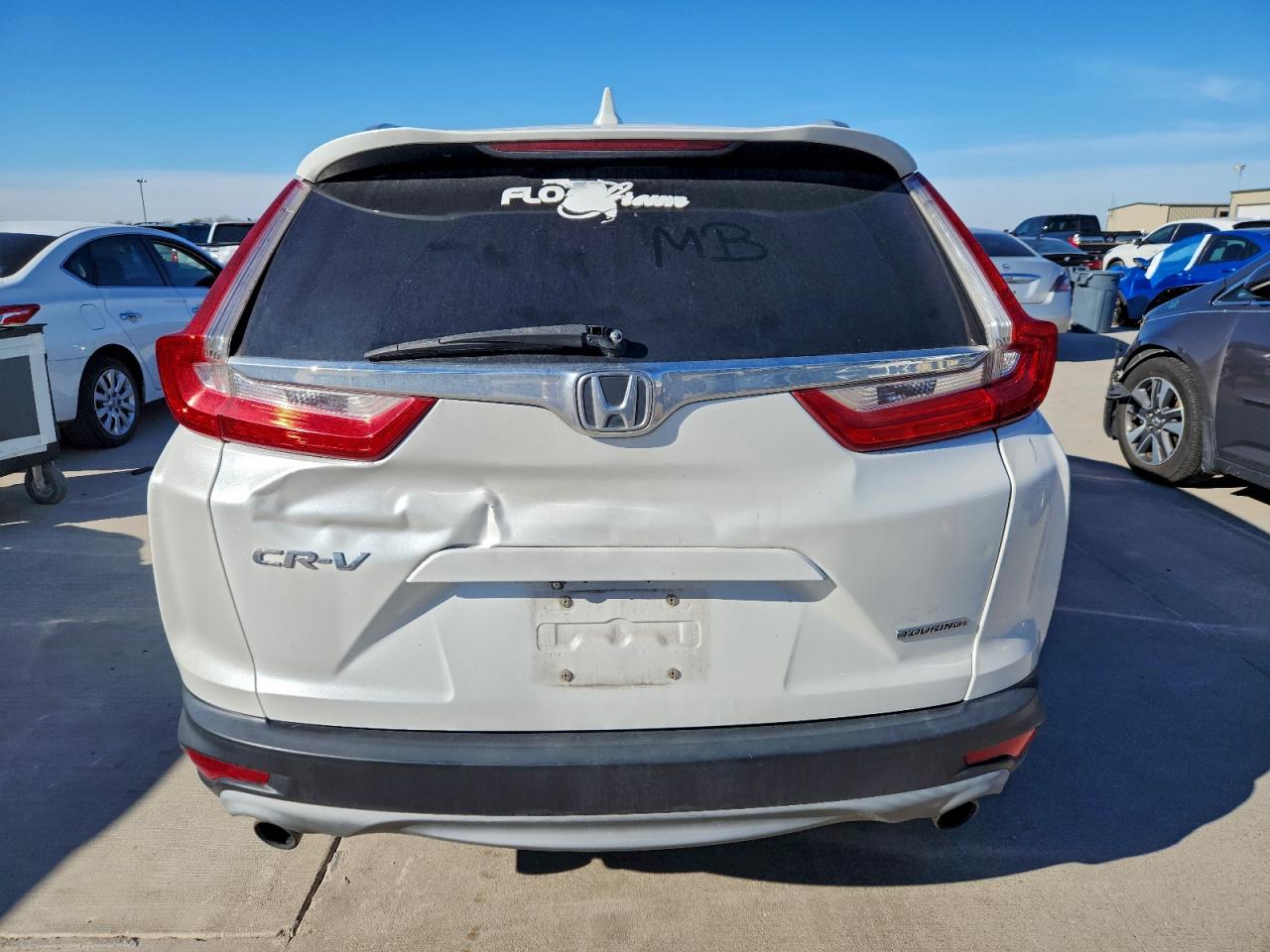 Lot #3309607553 2019 HONDA CR-V TOURI