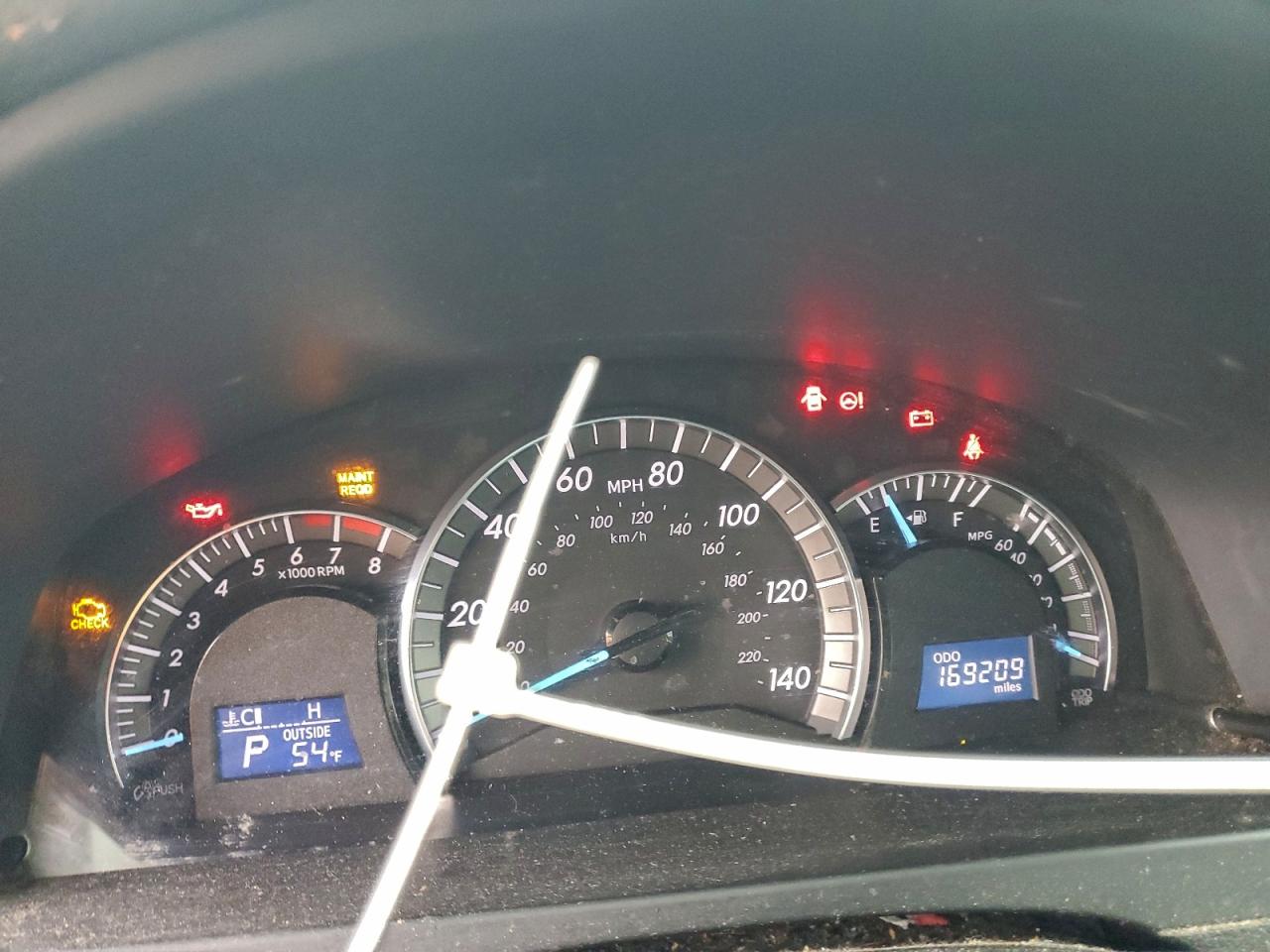 Lot #3315993081 2012 TOYOTA CAMRY BASE