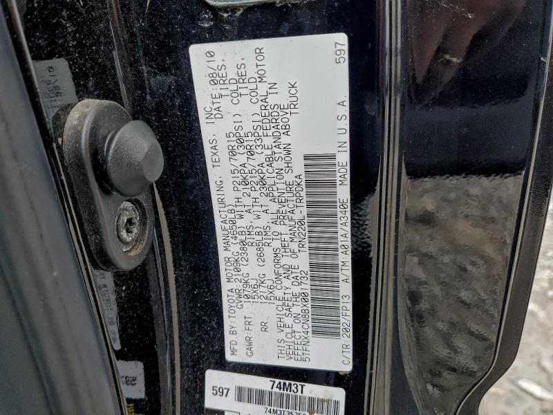 2011 TOYOTA TACOMA #3310341967