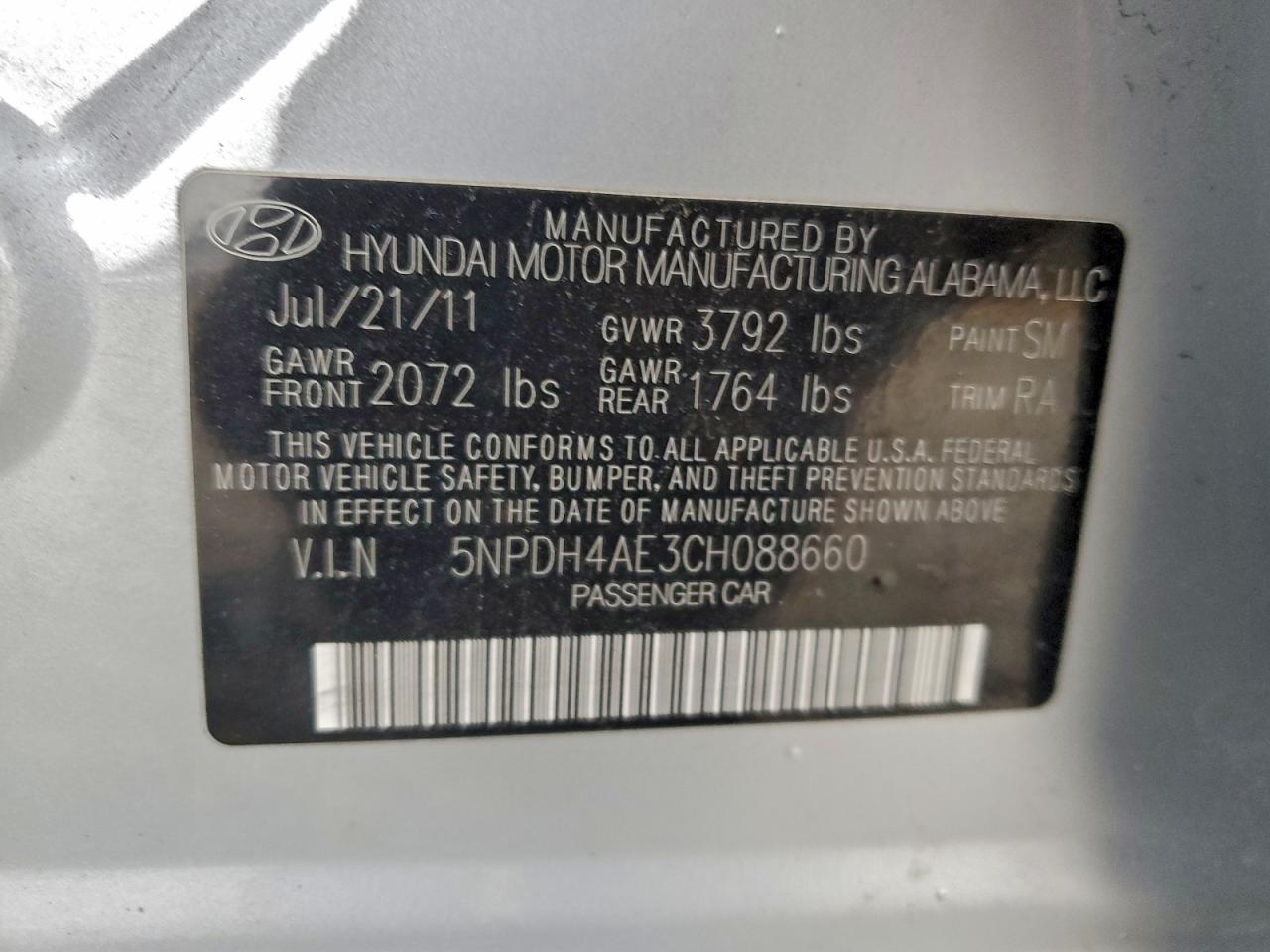 HYUNDAI ELANTRA GLS