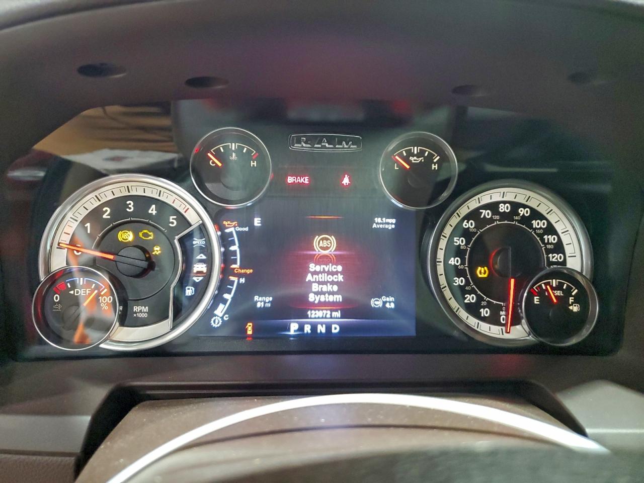 Lot #3316786412 2015 RAM 1500 LARAM