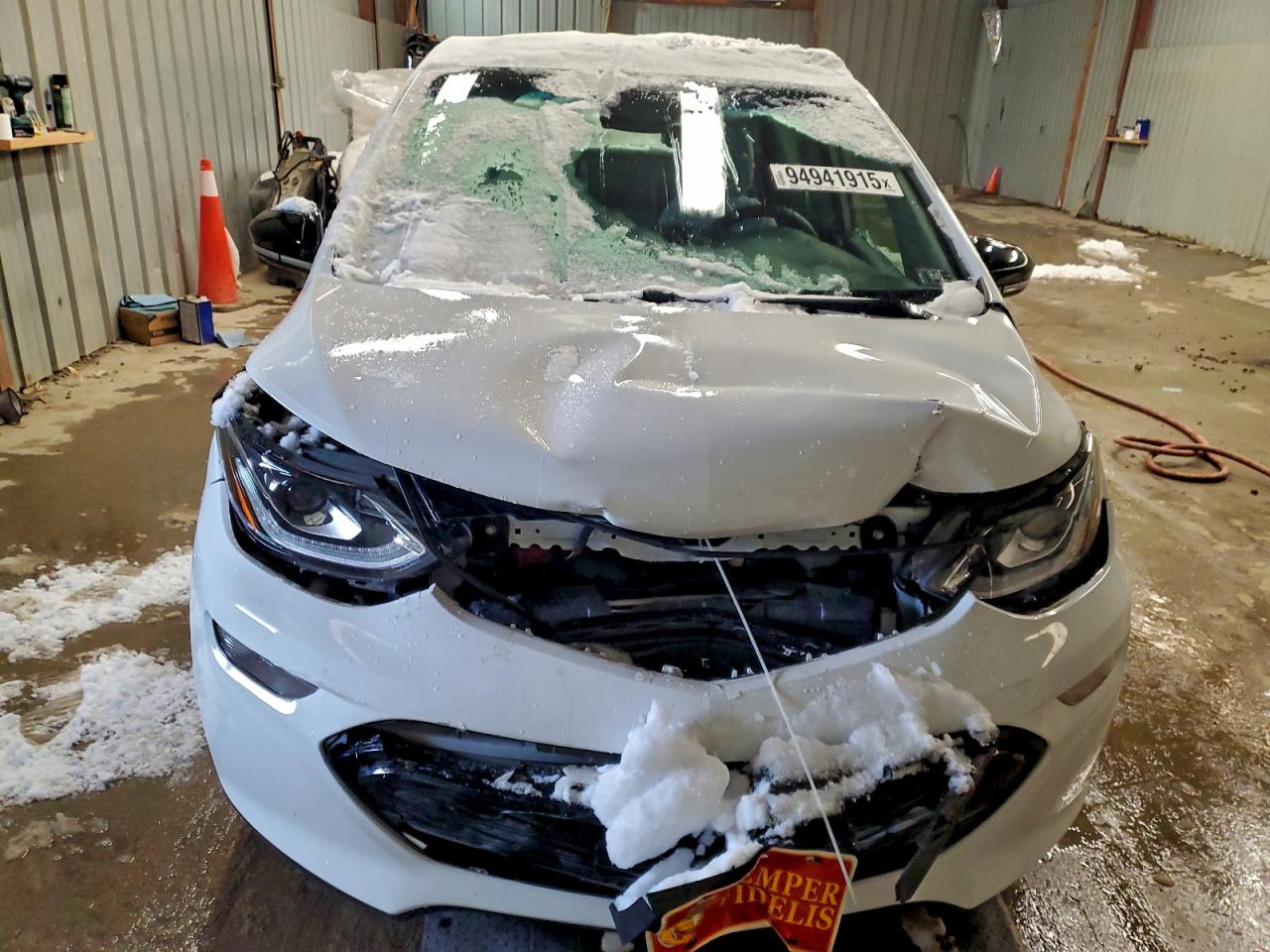 Lot #3309604575 2021 CHEVROLET BOLT EV LT