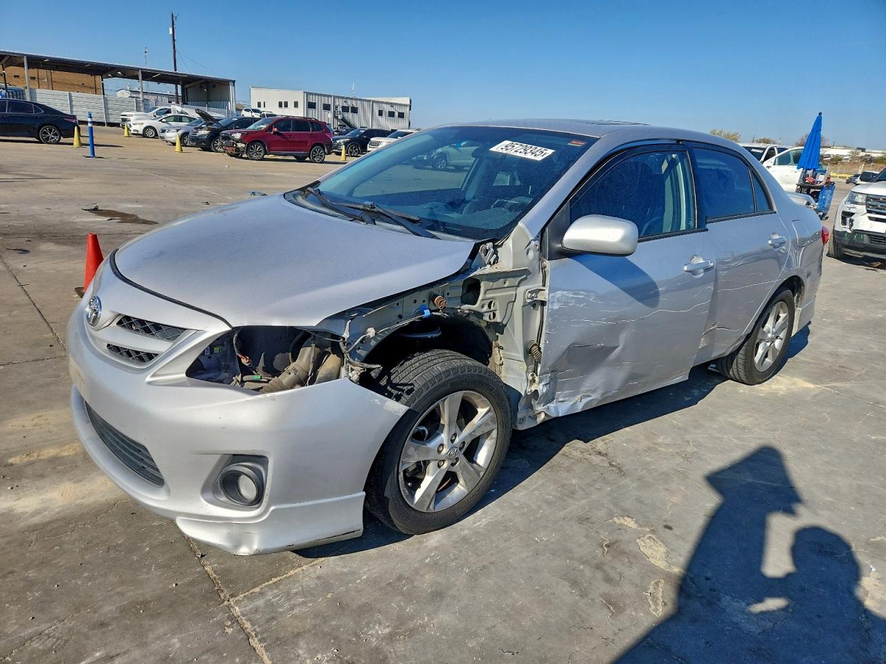 Lot #3317852920 2012 TOYOTA COROLLA BA