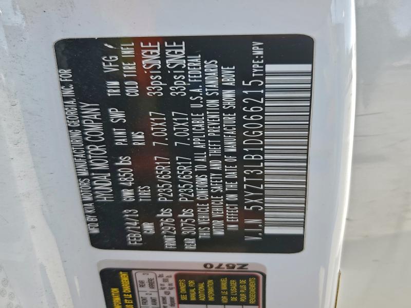 2013 HYUNDAI SANTA FE S #3311476251