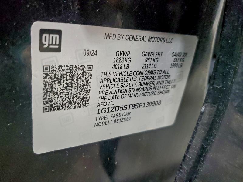 2025 CHEVROLET MALIBU LT #3304725997