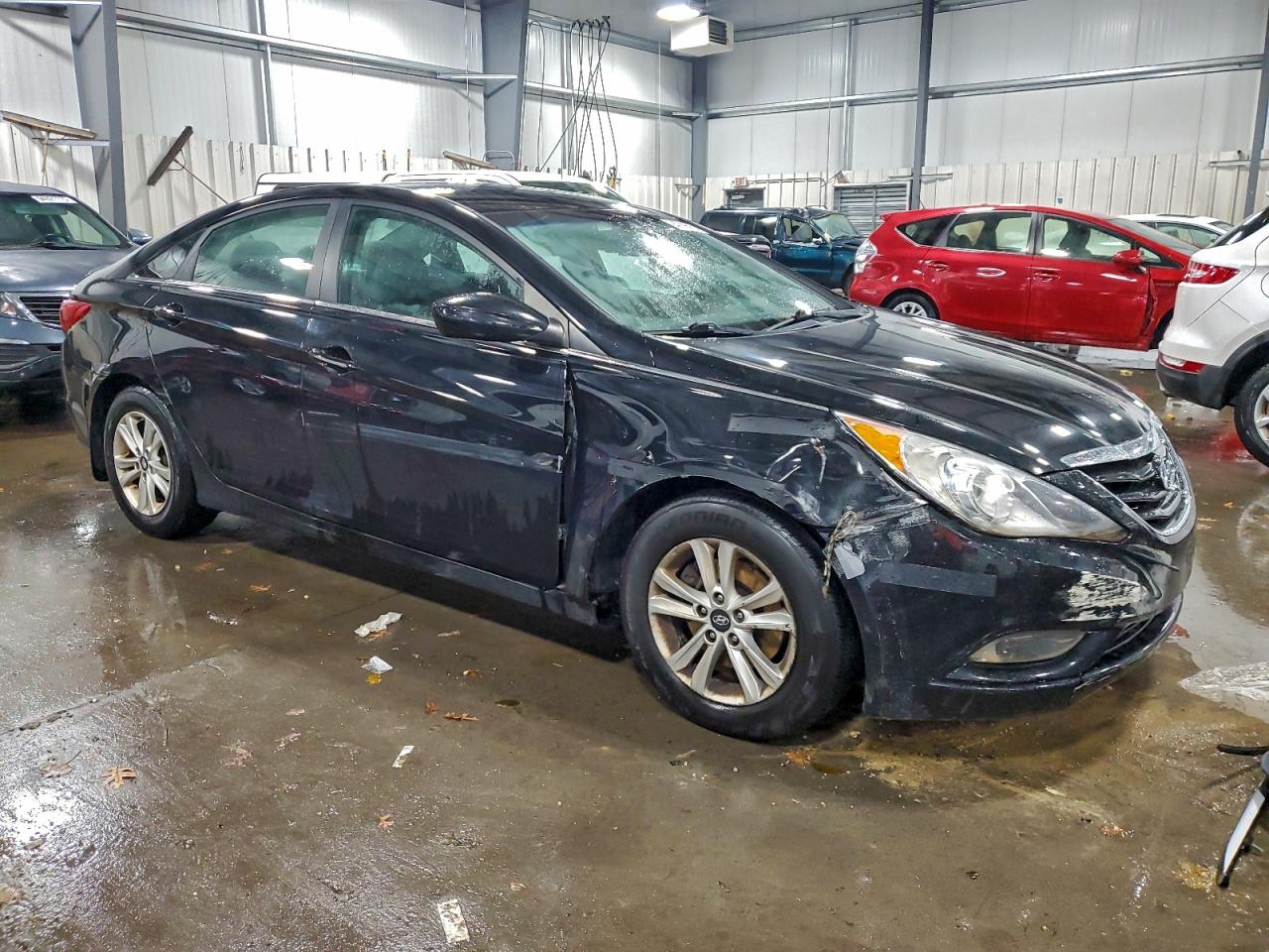 Lot #3312630195 2013 HYUNDAI SONATA GLS