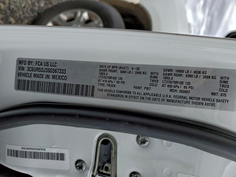 2025 RAM 2500 BIG H #3316825436