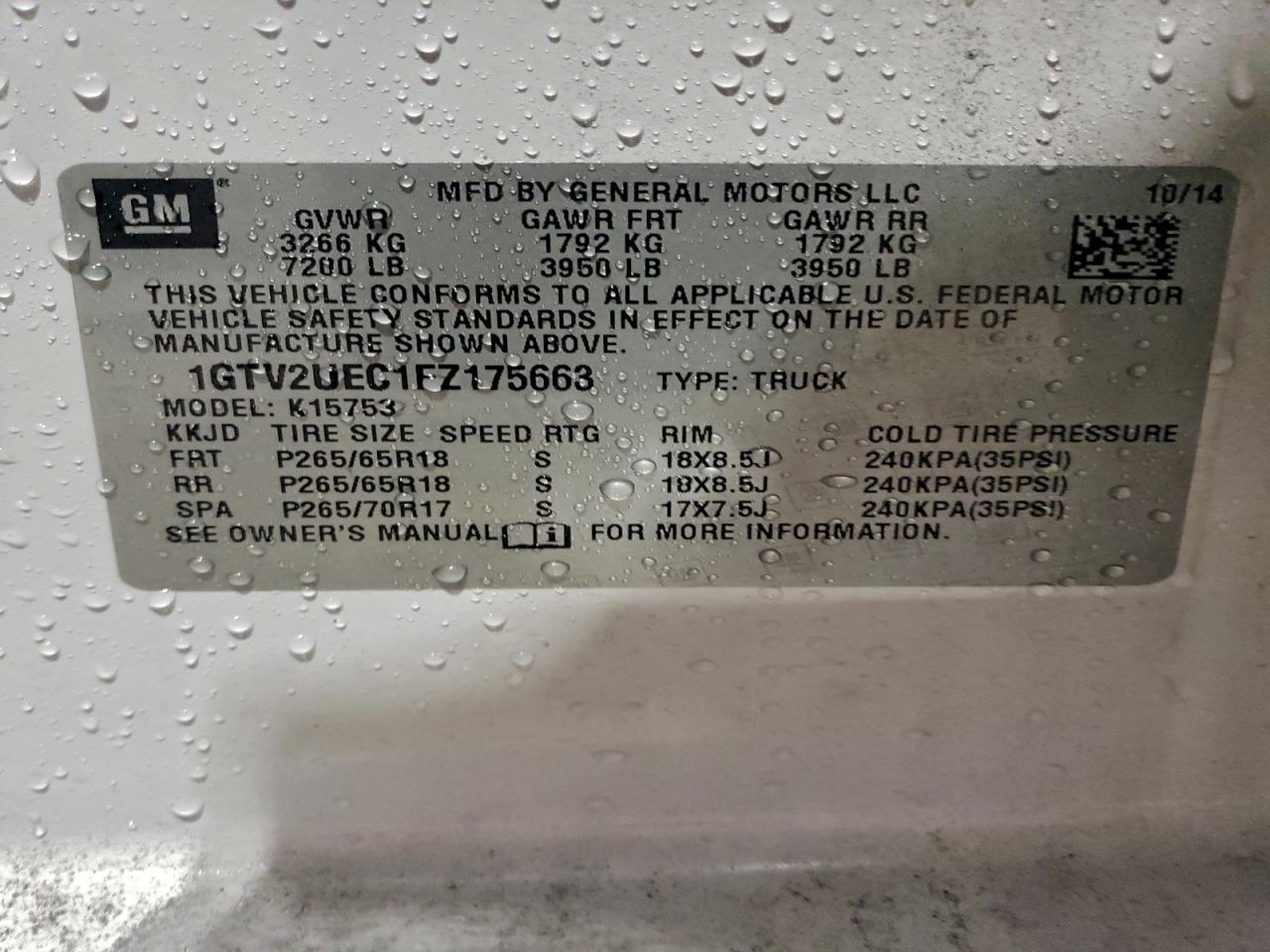 GMC SIERRA K1500 SLE