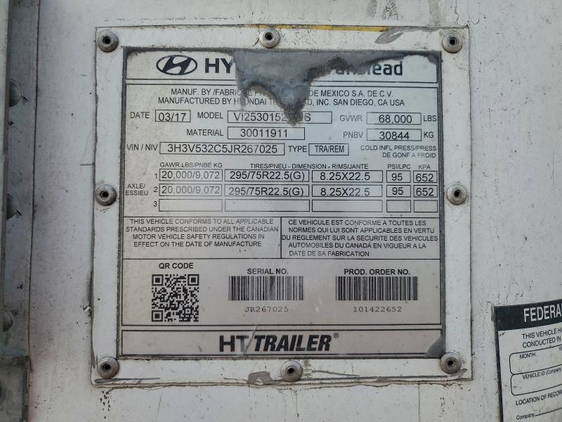 2018 HYUNDAI UNKNOWN #3316859175