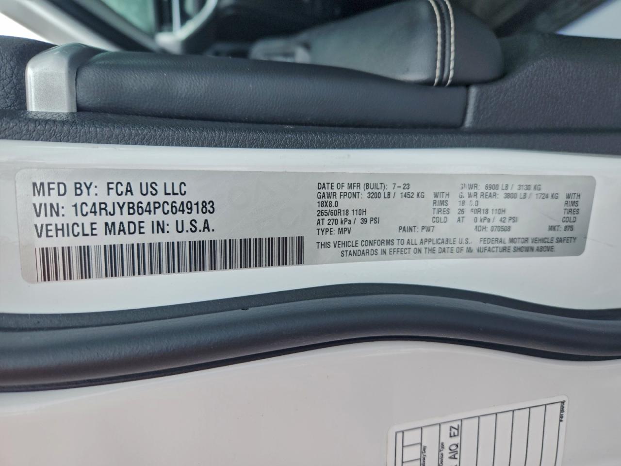 JEEP GRAND CHEROKEE LIMITED 4XE