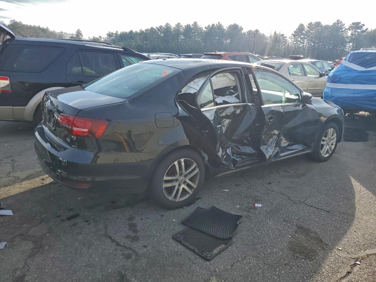 Lot #3310431954 2017 VOLKSWAGEN JETTA S