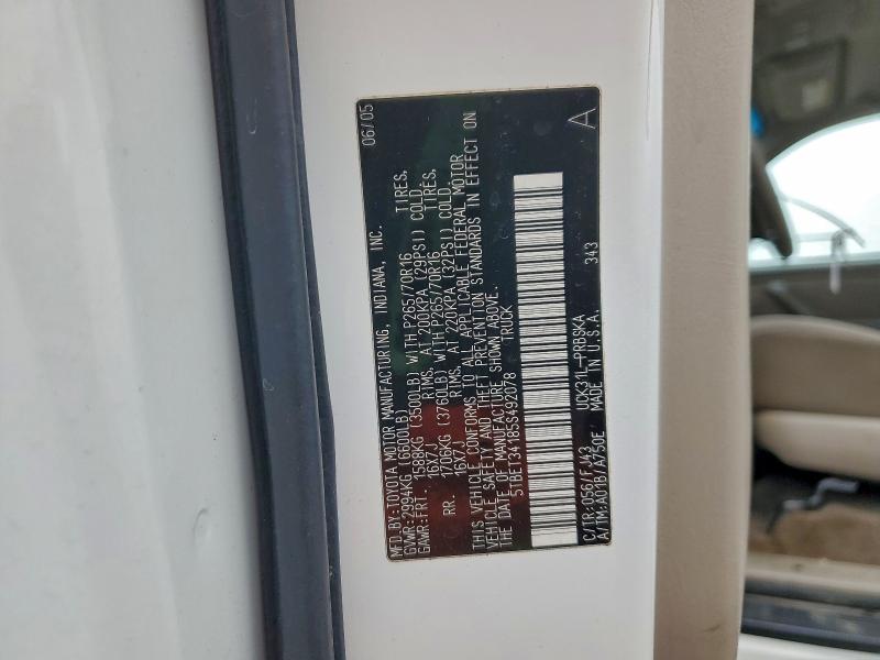 2005 TOYOTA TUNDRA DOU #3311444359