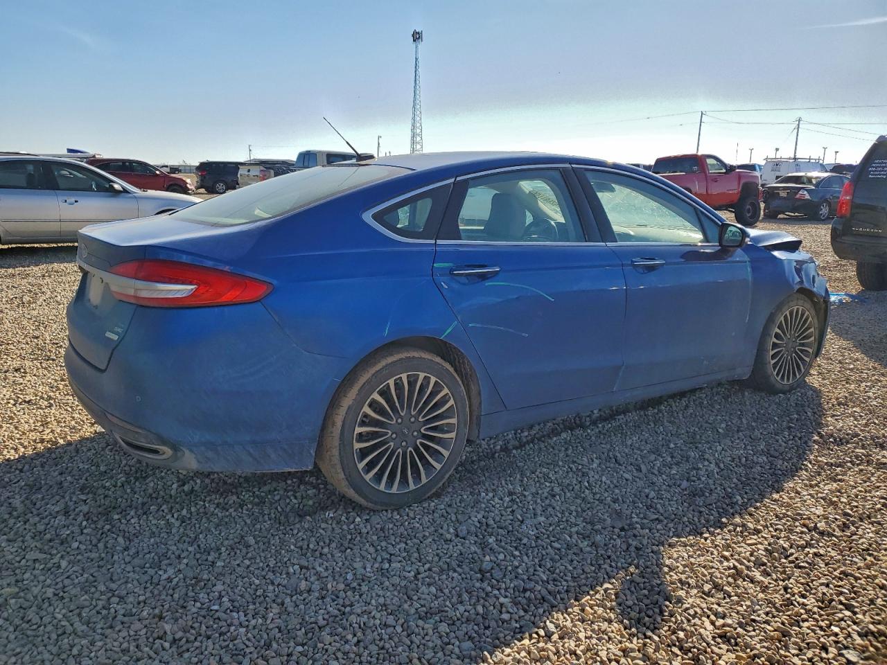 Lot #3305679727 2017 FORD FUSION SE
