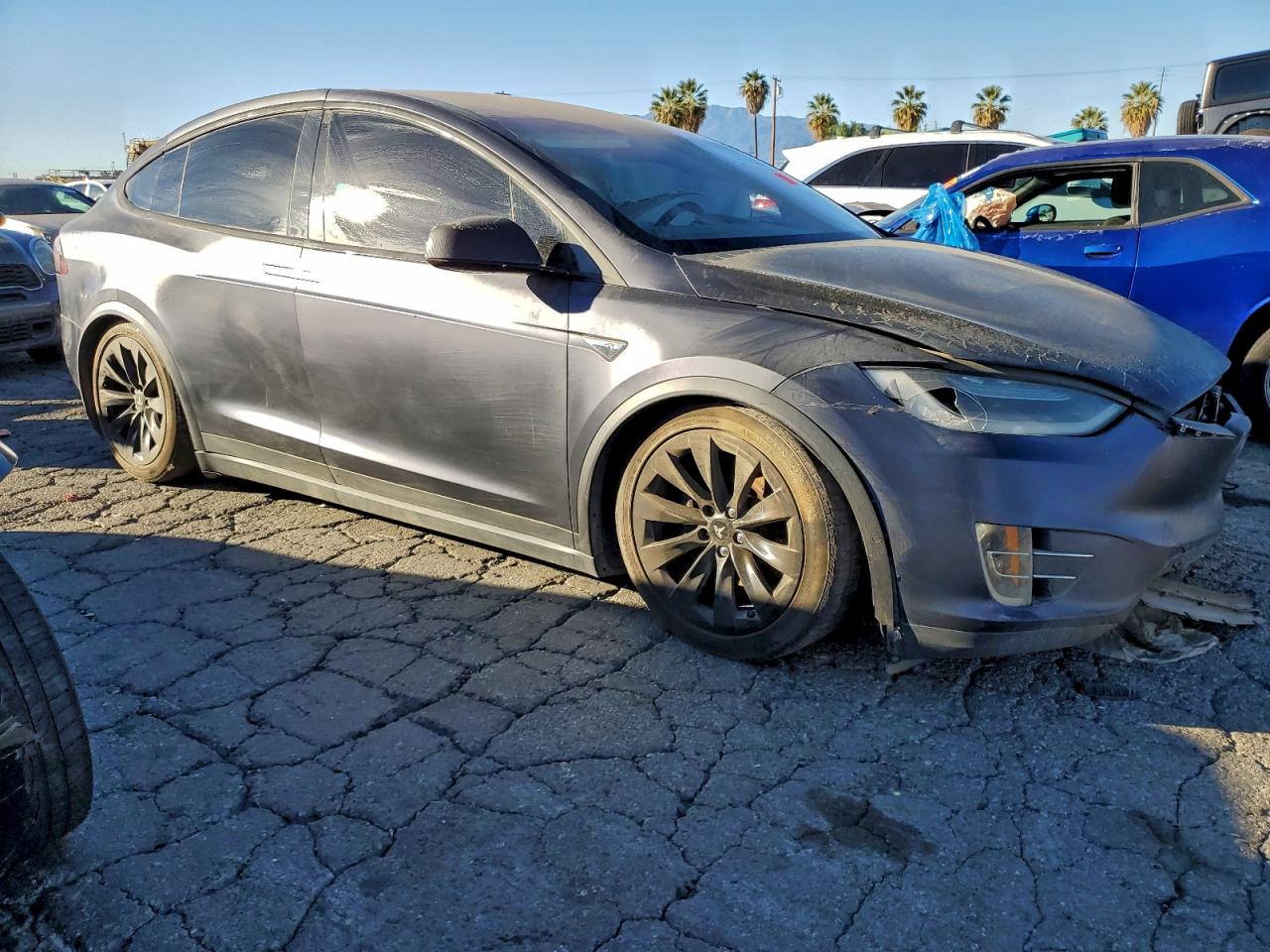 Lot #3311446370 2016 TESLA MODEL X
