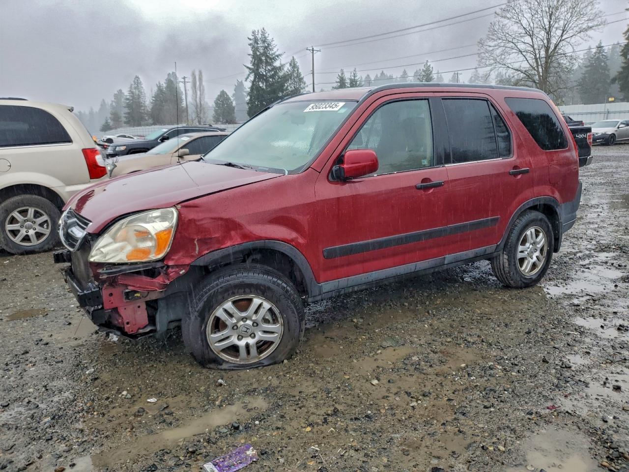 Lot #3318906927 2004 HONDA CR-V EX