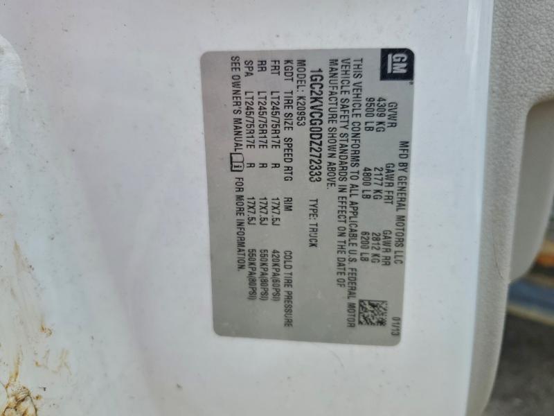 2013 CHEVROLET SILVERADO #3302757358