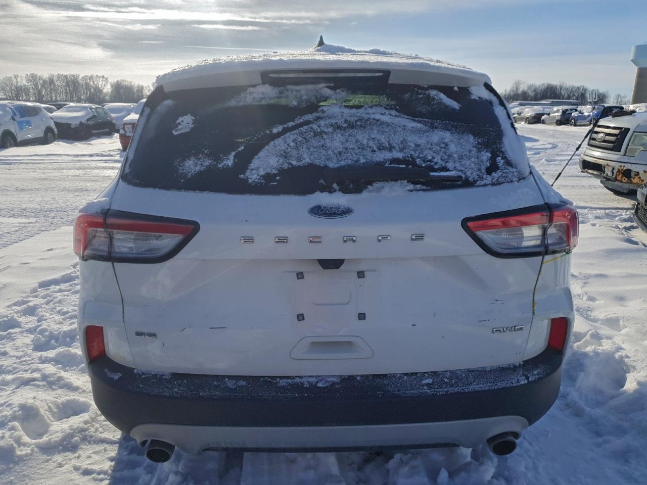 Lot #3316849691 2022 FORD ESCAPE SE