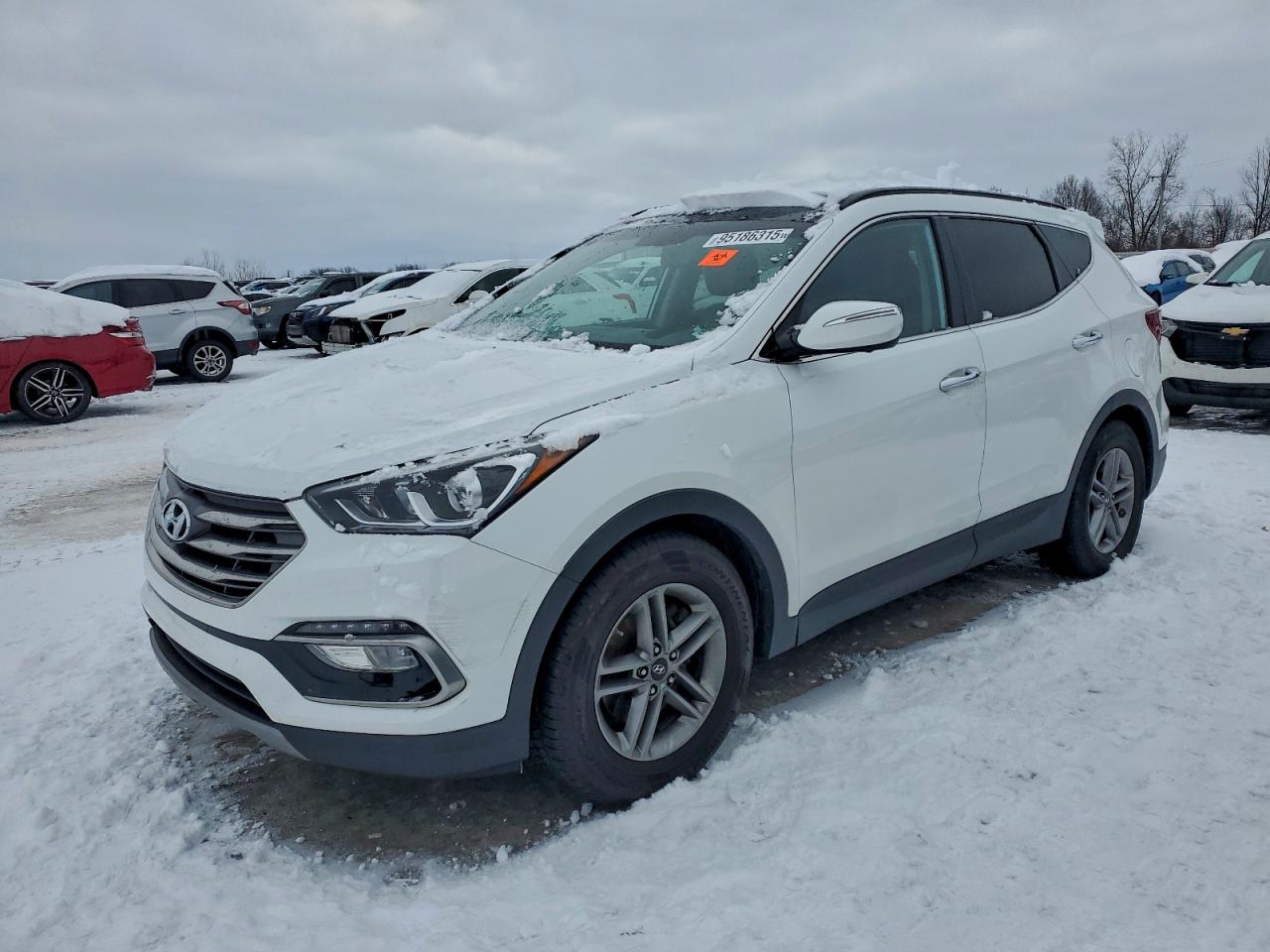 Lot #3310453333 2017 HYUNDAI SANTA FE S