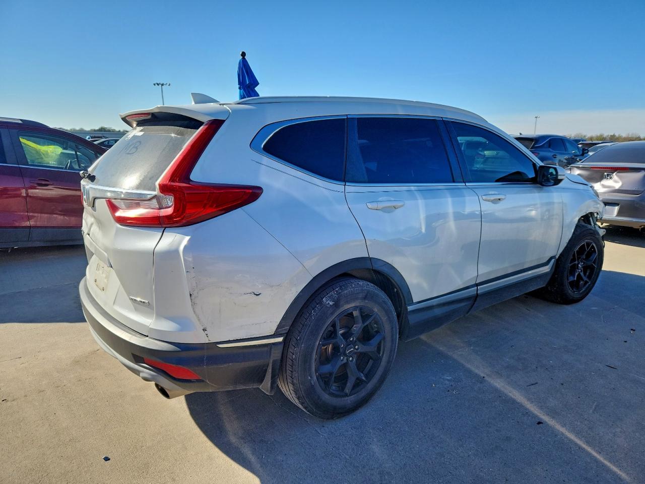 Lot #3309607553 2019 HONDA CR-V TOURI