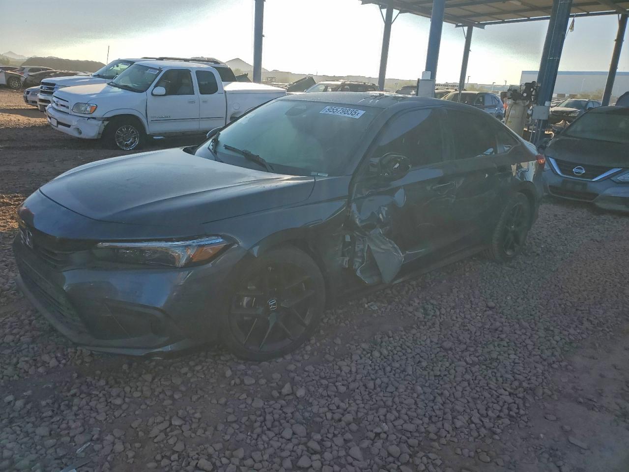 Lot #3317831222 2022 HONDA CIVIC SPOR