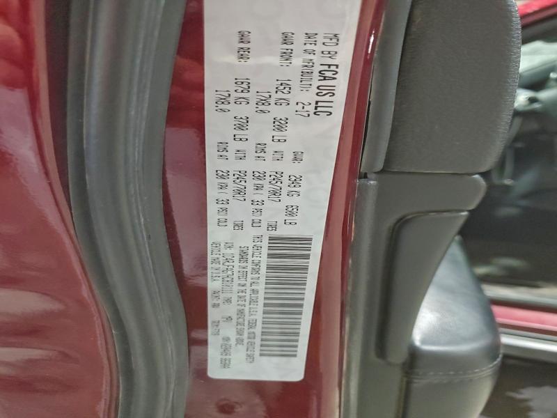 2017 JEEP GRAND CHER #3316949077