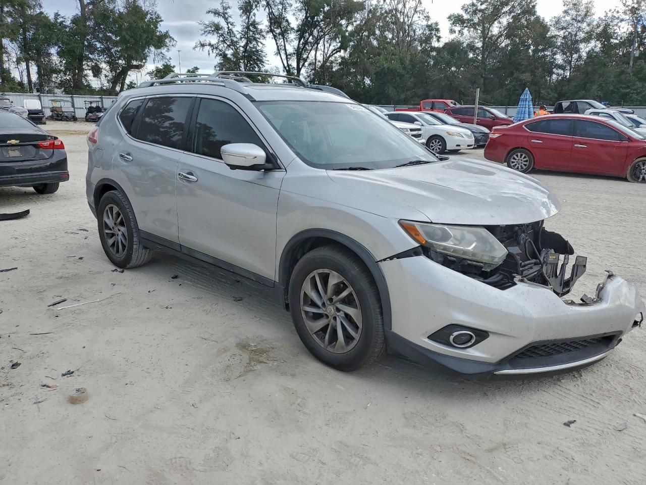 Lot #3302706125 2014 NISSAN ROGUE S