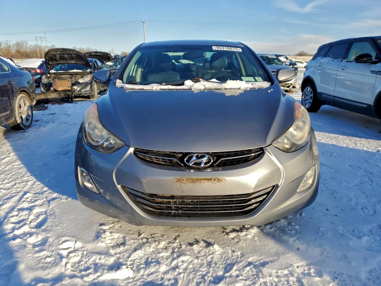 Lot #3308222187 2012 HYUNDAI ELANTRA GL