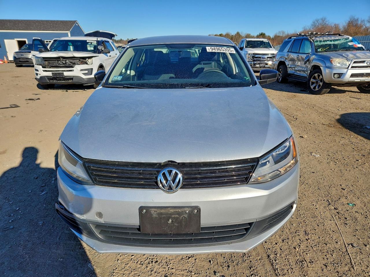 Lot #3317830249 2013 VOLKSWAGEN JETTA BASE