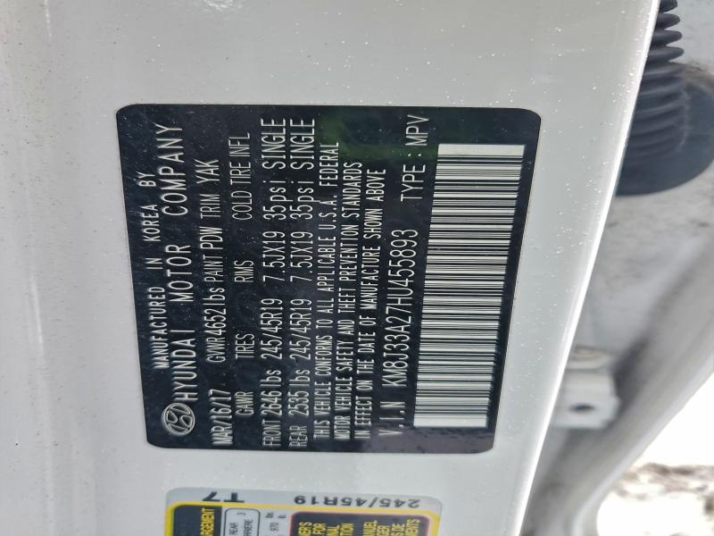 2017 HYUNDAI TUCSON LIM #3305369306