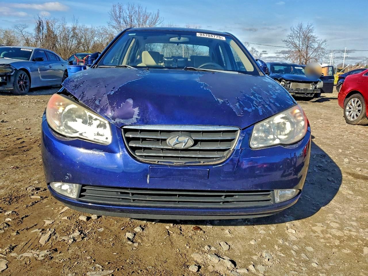 Lot #3301857028 2009 HYUNDAI ELANTRA GL