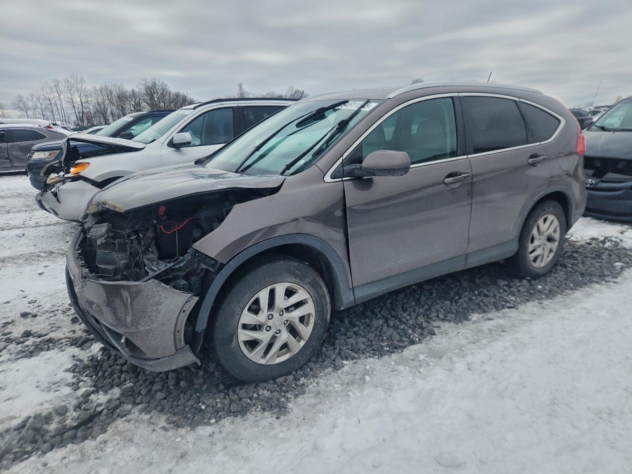 Lot #3315970106 2015 HONDA CR-V EXL