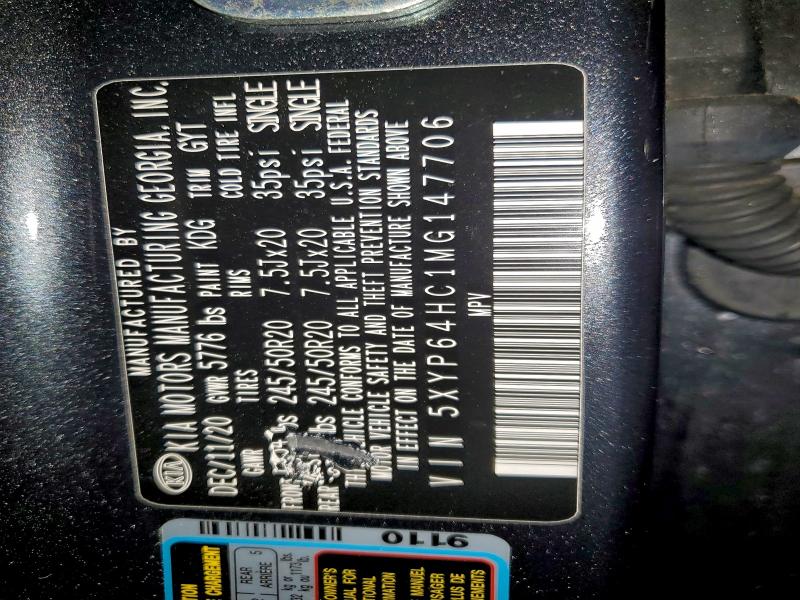 2021 KIA TELLURIDE #3302766460