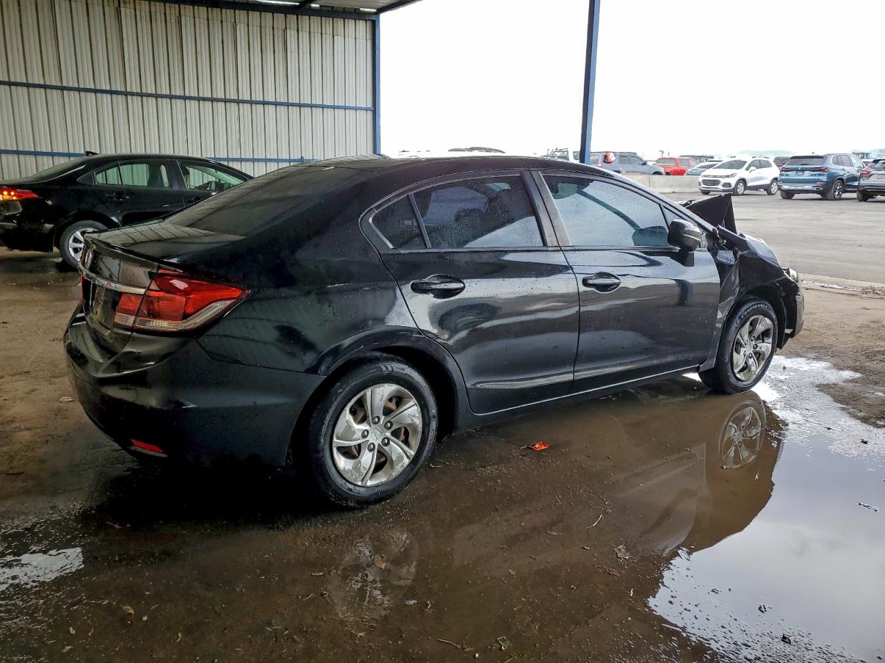 Lot #3317743065 2015 HONDA CIVIC LX