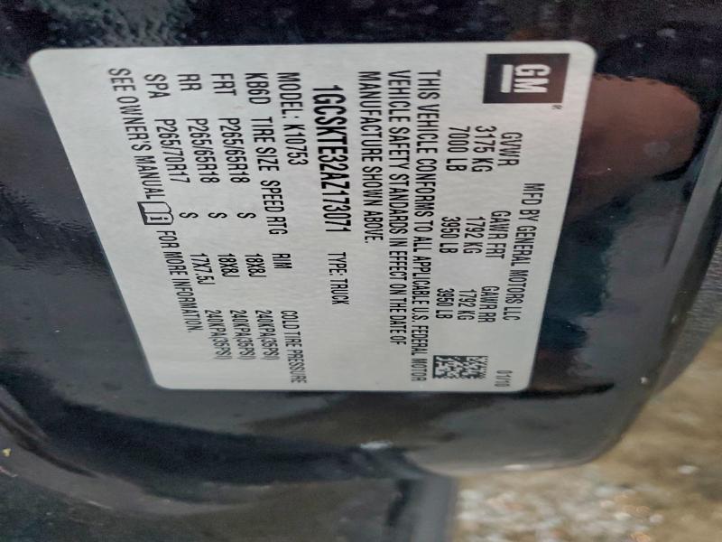 2010 CHEVROLET SILVERADO #3303545065