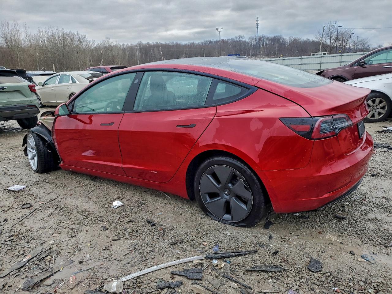 Lot #3317788085 2023 TESLA MODEL 3