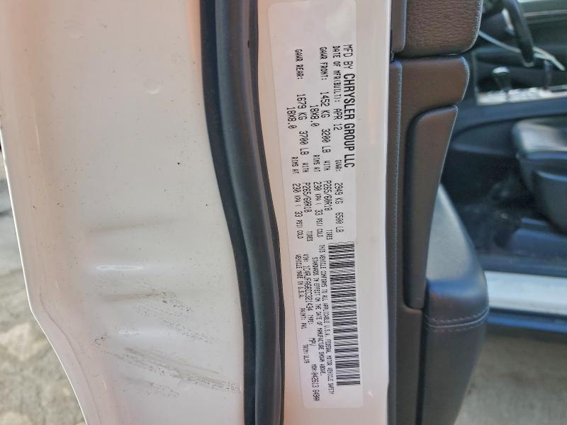 2012 JEEP GRAND CHER #3305302336