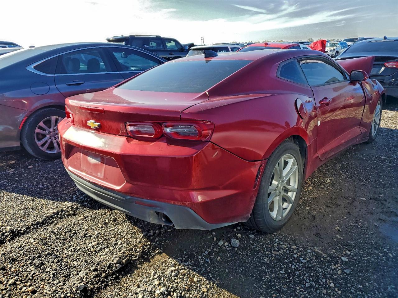 Lot #3291293475 2021 CHEVROLET CAMARO LS
