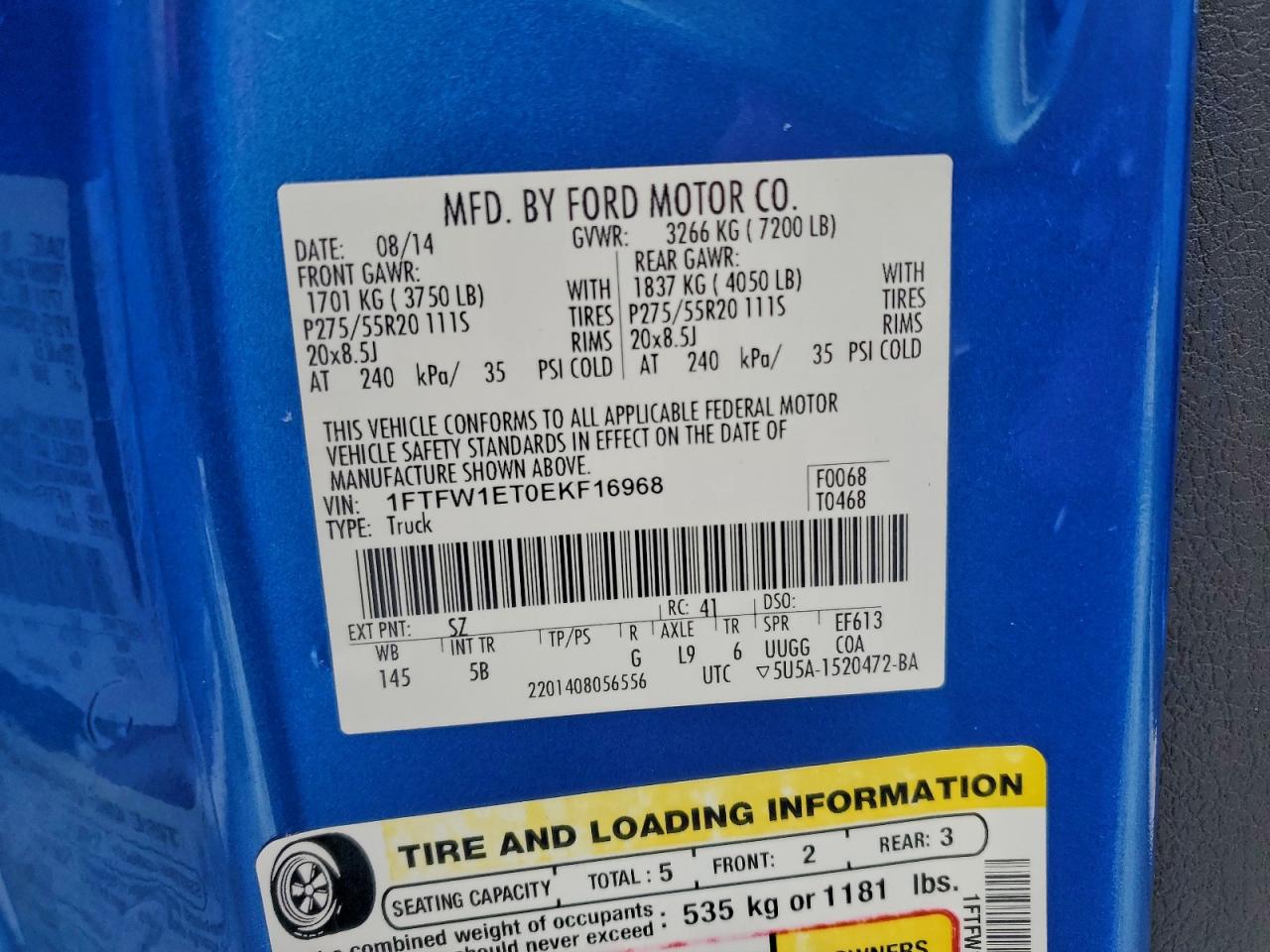 FORD F-150 SUPERCREW