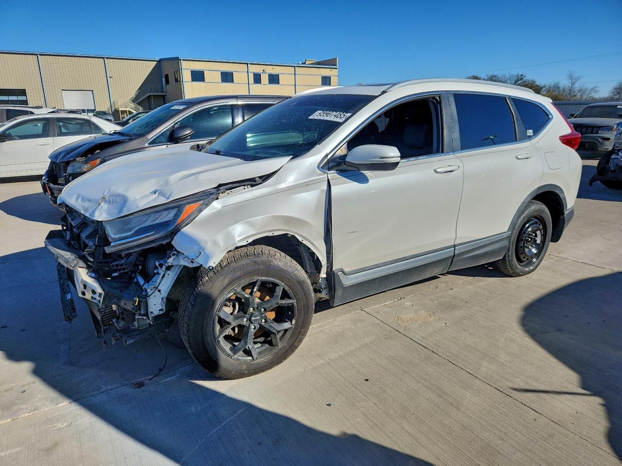 Lot #3309607553 2019 HONDA CR-V TOURI