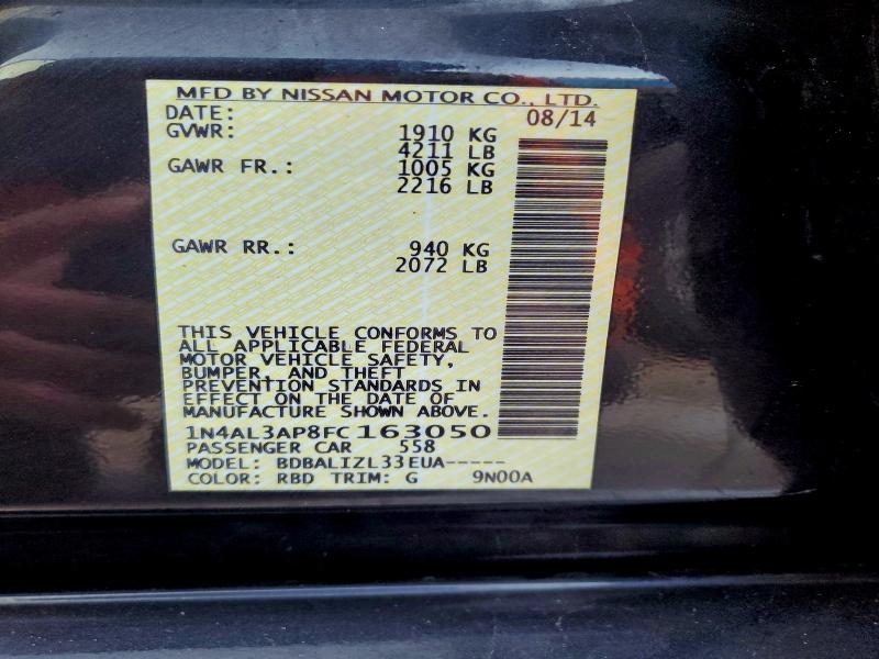 2015 NISSAN ALTIMA #3316725408