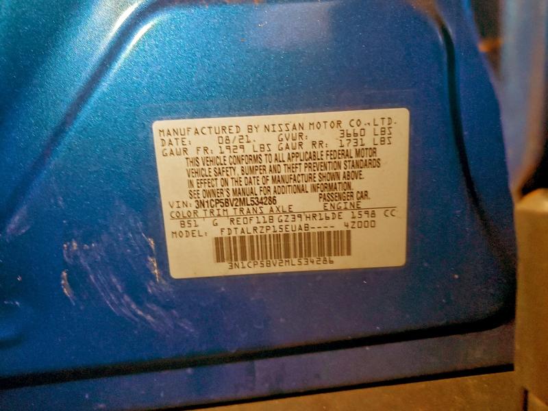 2021 NISSAN KICKS S #3312616162