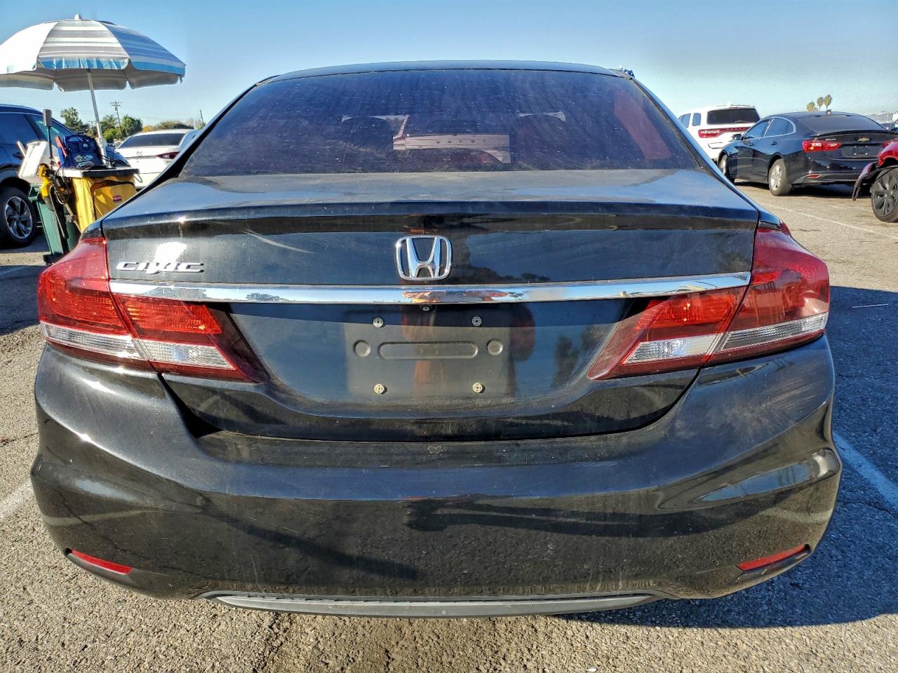 Lot #3317057001 2015 HONDA CIVIC EX